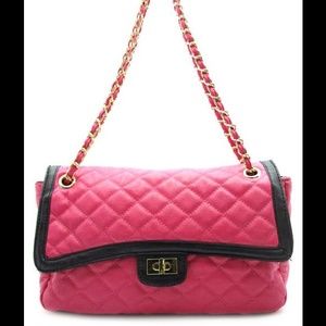 COPY - Pink and gold handbag